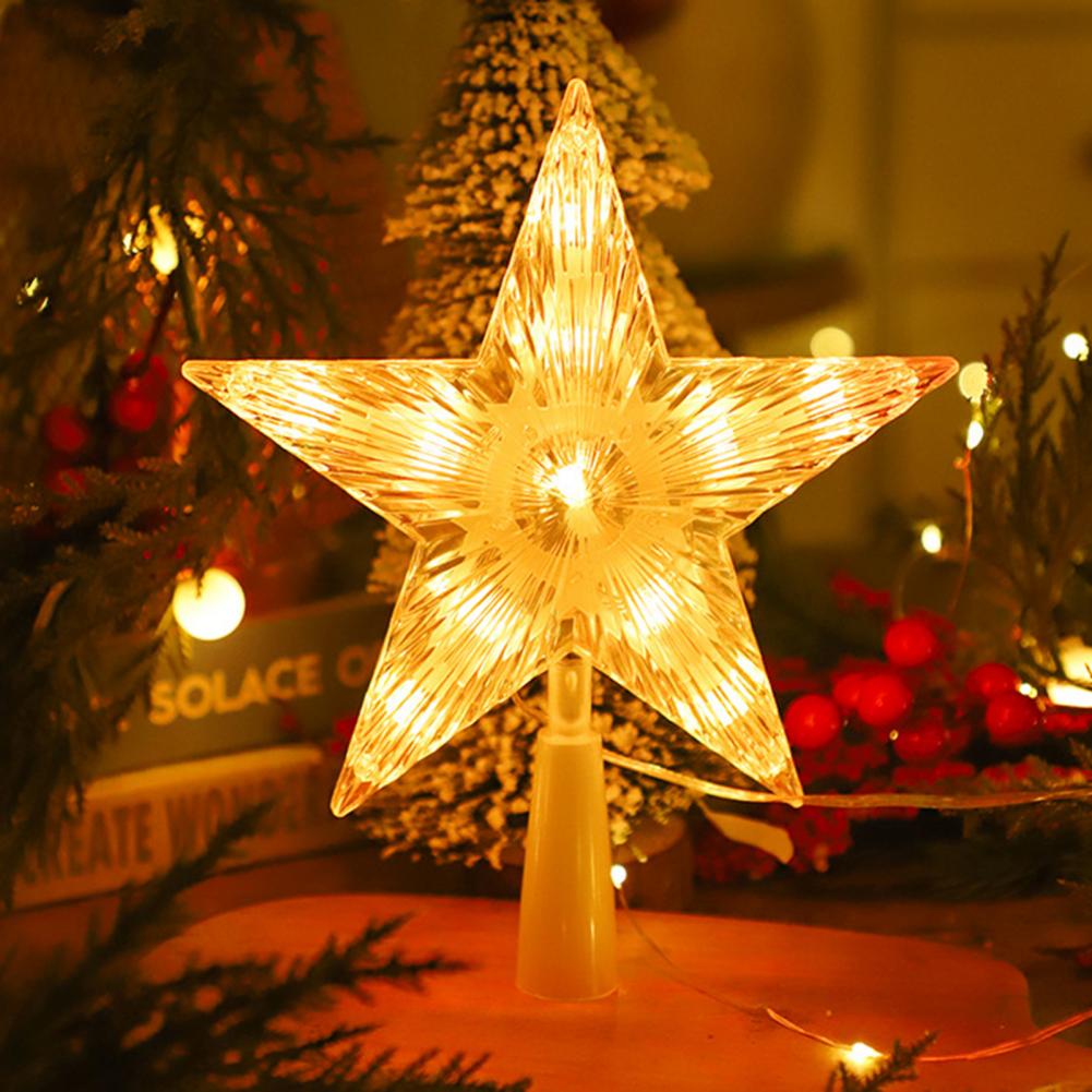 Christmas Star Tree Topper wit - Star Tree Topper recension och pris