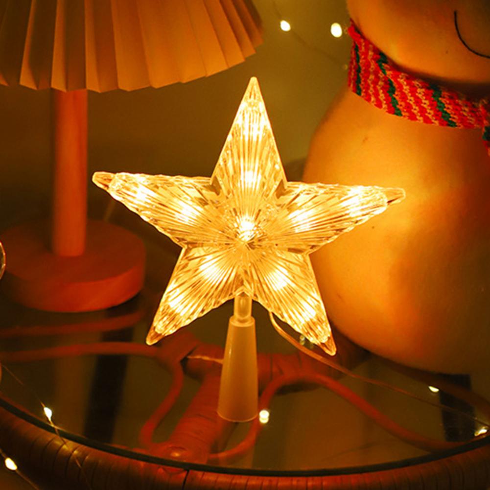 Christmas Star Tree Topper wit - Star Tree Topper recension och pris