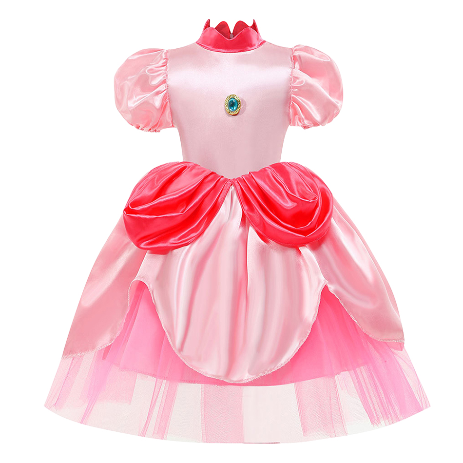 2026 Summer Girls Pink Peach P - Elf Costume Christmas recension och pris