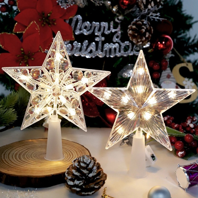 15cm Christmas Decoration Glow - Star Tree Topper recension och pris