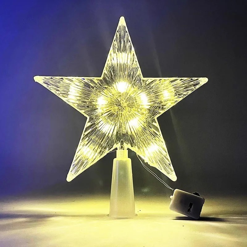 15cm Christmas Decoration Glow - Star Tree Topper recension och pris