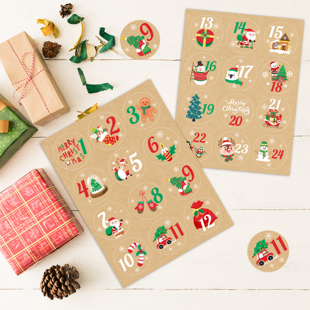 24pcs Christmas Decoration Adv - Advent Calendar Gift recension och pris
