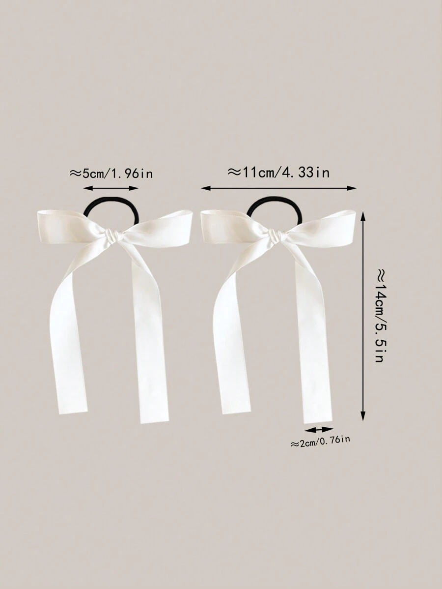 2pcs/set women's fashion multi - Ribbon Bow Gift recension och pris
