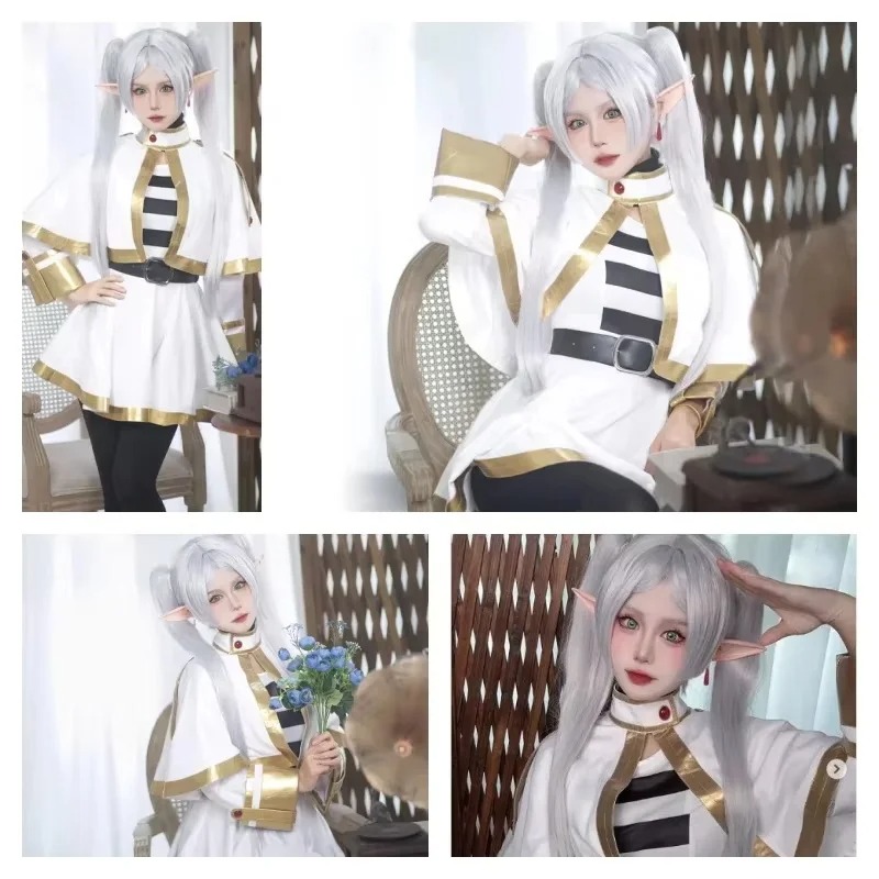 Sousou No Frieren Anime Cospla - Elf Costume Christmas recension och pris