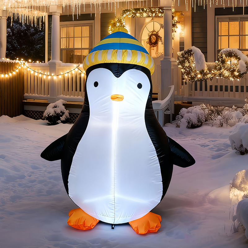 1.5M Christmas Penguin Inflata - Christmas Lights Outdoor recension och pris